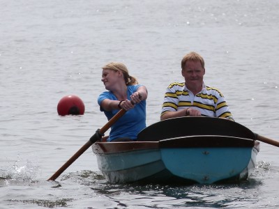 TVSC Rag Regatta - family dinghies - Father & Daughter